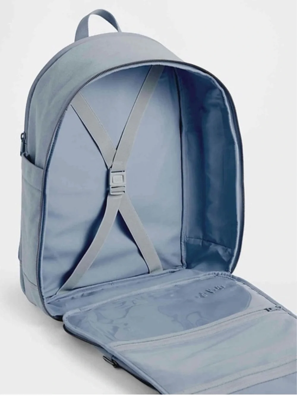 NWT Gap x Beis Collaboration Denim Backpack - Picture 8 of 16